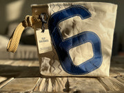 727 Sailbags Midinette clutch with rope handle