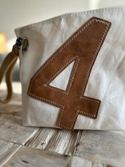727 Sailbags Midinette clutch with rope handle