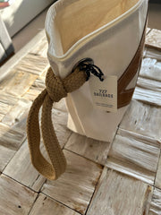 727 Sailbags Midinette clutch with rope handle