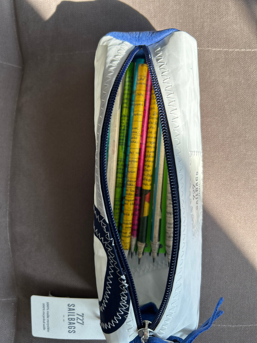 727 Sailbags leather & sail pencil case