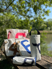 727 Sailbags leather & sail pencil case