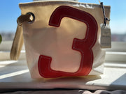 727 Sailbags Midinette clutch with rope handle