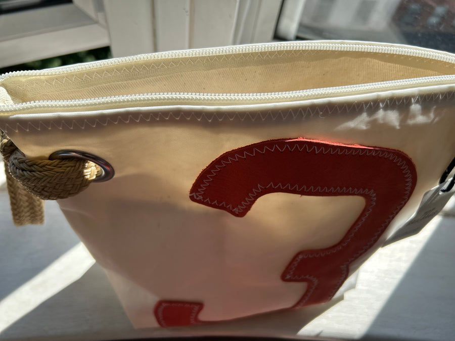 727 Sailbags Midinette clutch with rope handle