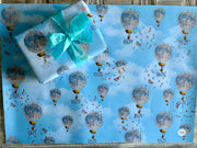 It's a boy wrapping sheets, 120gsm, 500mm x 700mm